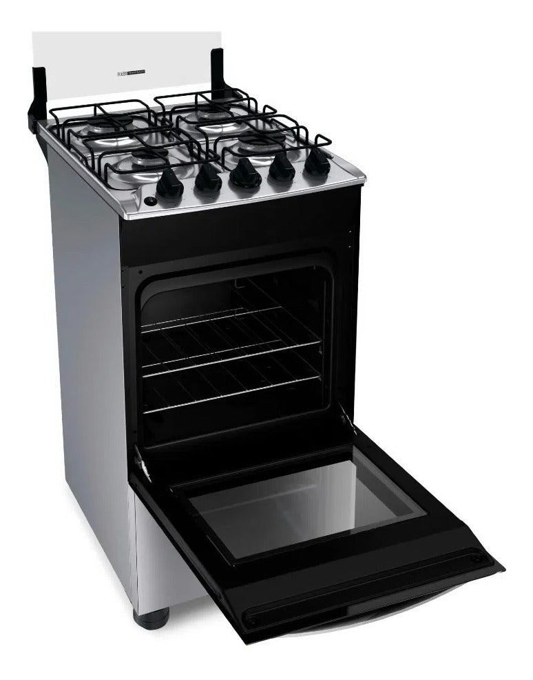 Fogão 4 Bocas Acendimento Elétrico Bfo4nbr Inox Brastemp 110V/220V