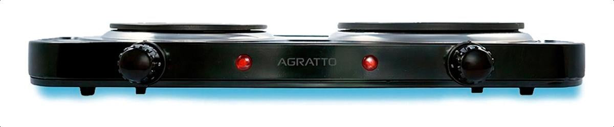Fogão Elétrico De Mesa 2 Bocas FMP-02 2500W Agratto 220V