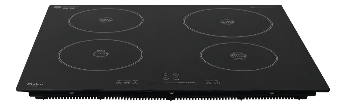Fogão Cooktop De Indução Philco 4 Bocas Pct04p Preto 220v