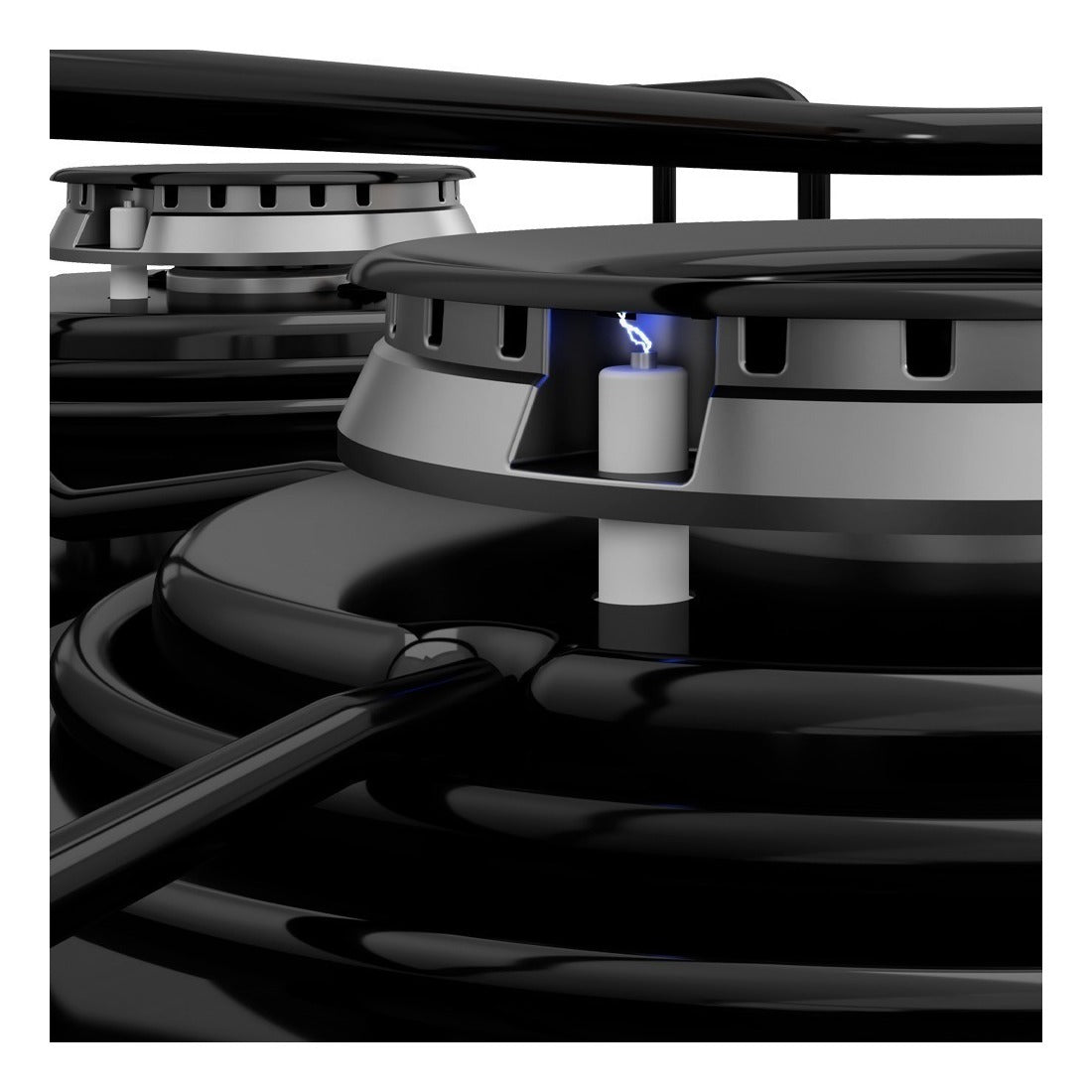 Cooktop 5 Bocas Itatiaia Essencial Preto Bivolt 127V/220V