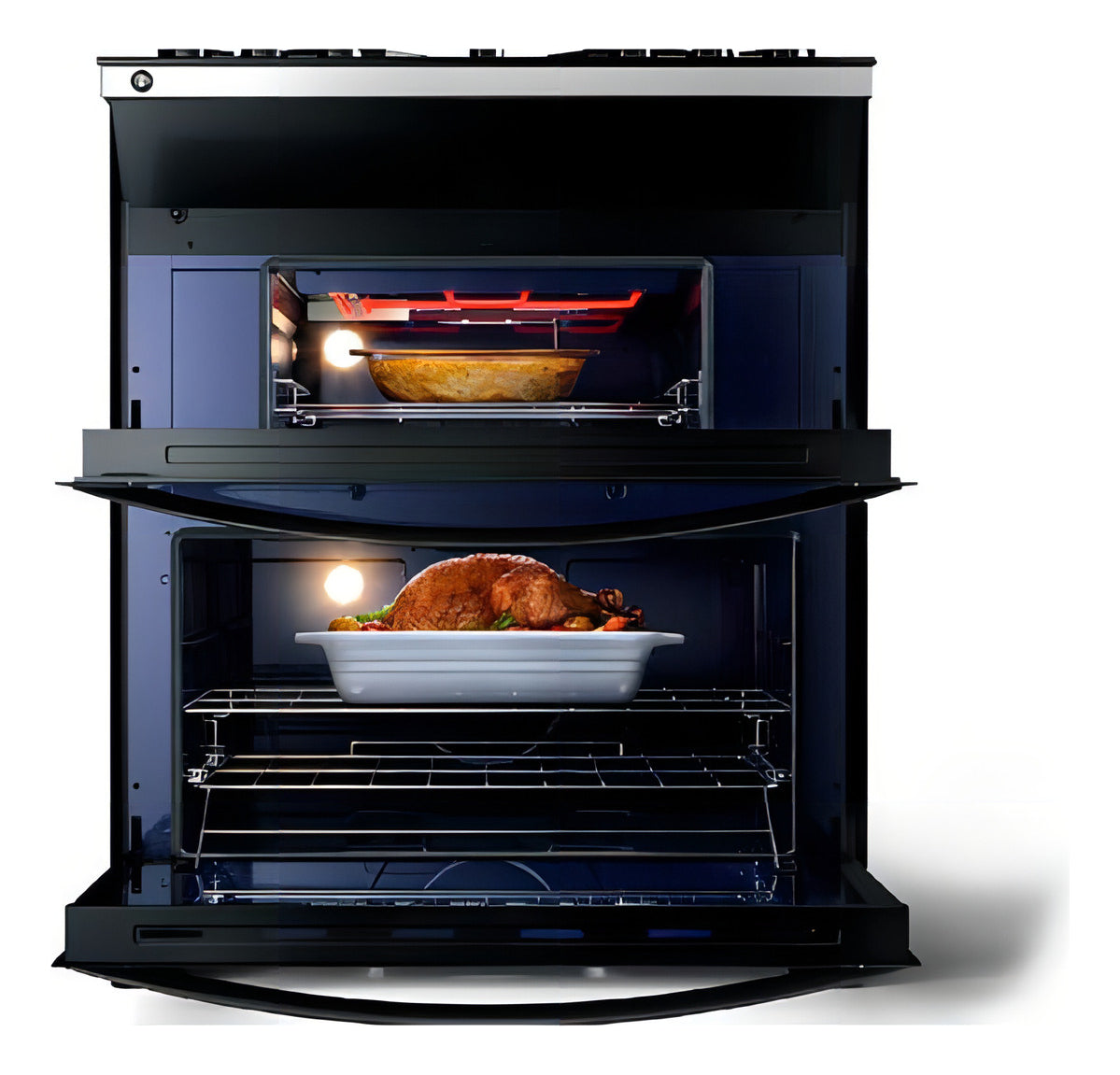 Fogão Brastemp BFD5VCE com porta com visor 220V - preto