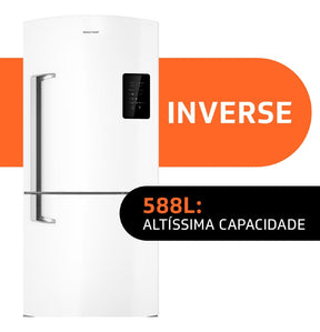 Geladeira Brastemp Frost Free Inverse 588 Litros Branca Com Cor Branco 110V