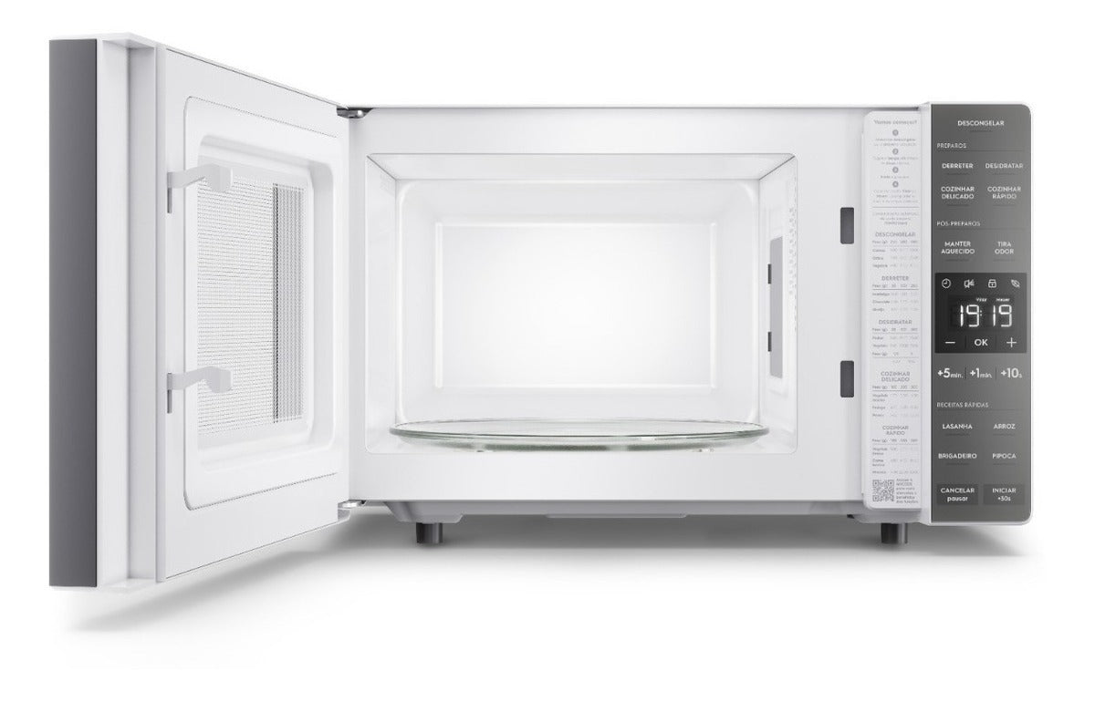Micro-ondas Electrolux 23L Branco Efficient com Descongelamento Assistido ME23B 220v