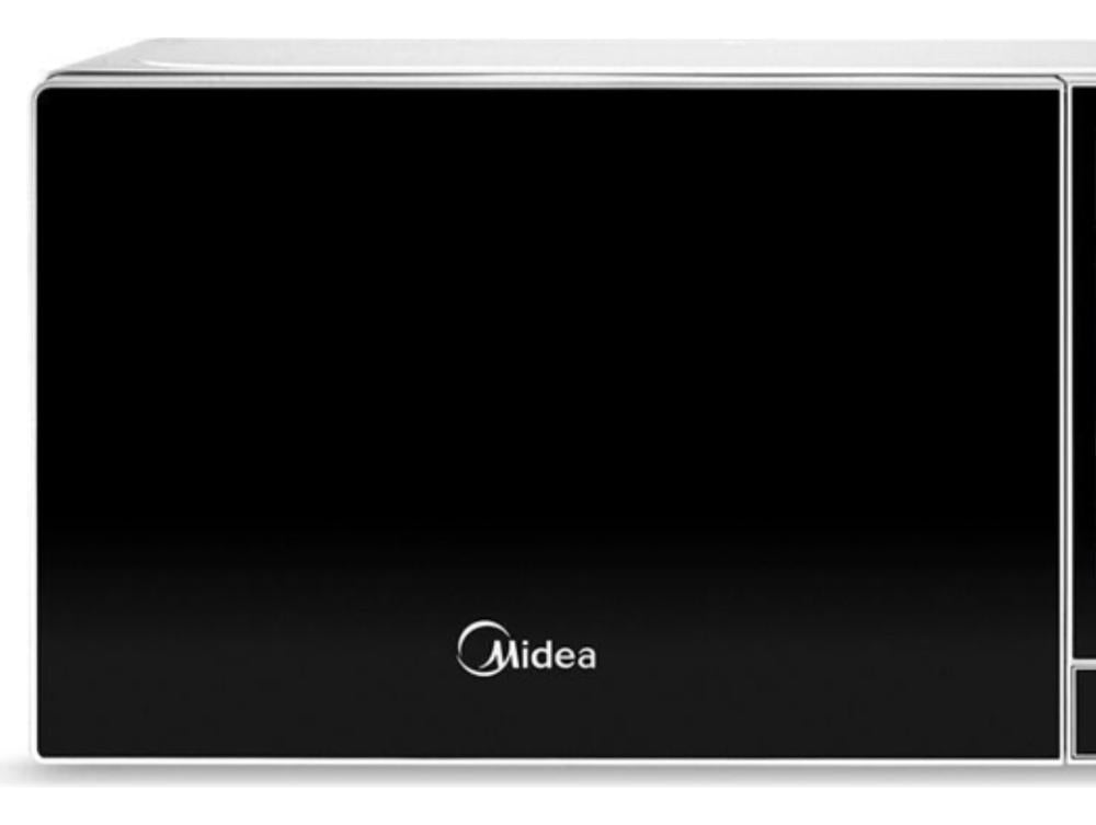 Micro-ondas 20l Branco Porta Preta Minuto Fácil Midea 110V