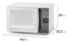Micro-ondas Electrolux 23L Branco Efficient com Descongelamento Assistido ME23B 220v