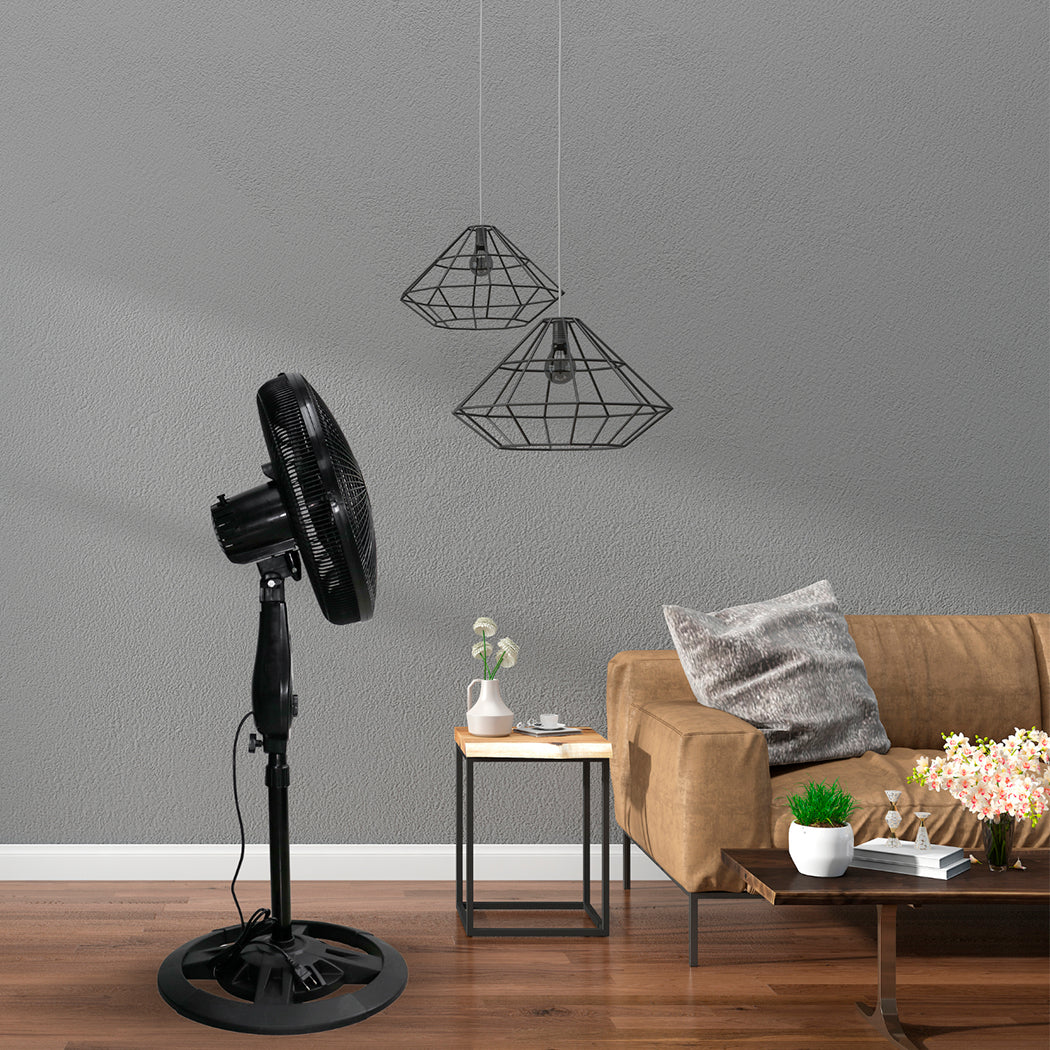 Ventilador De Coluna Chão Ajustável Silencioso Eco