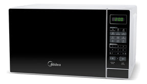 Micro-ondas 20l Branco Porta Preta Minuto Fácil Midea 110V