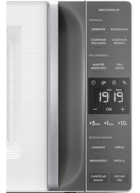 Micro-ondas Electrolux 23L Branco Efficient com Descongelamento Assistido ME23B 220v