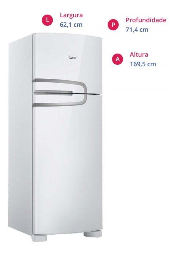 Geladeira com freezer Consul  CRM39A con capacidad de 340L 110V -branco