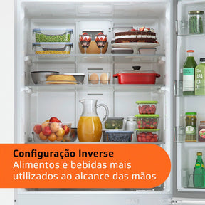 Geladeira Brastemp Frost Free Inverse 588 Litros Branca Com Cor Branco 110V