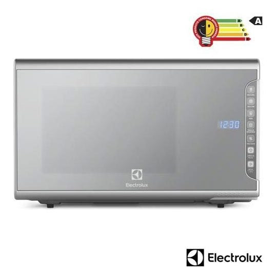 Micro-ondas MI41S 31L Espelhado Com Painel Integrado e Função Tira Odor Cor Prata Electrolux 127V
