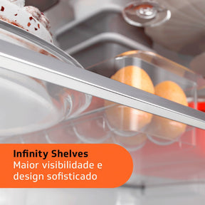 Geladeira Brastemp Frost Free Inverse 588 Litros Branca Com Cor Branco 110V