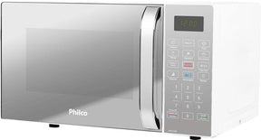 Micro-ondas PMO23EB Limpa Fácil 20L Potência de 1100W Cor Branco Philco 127V