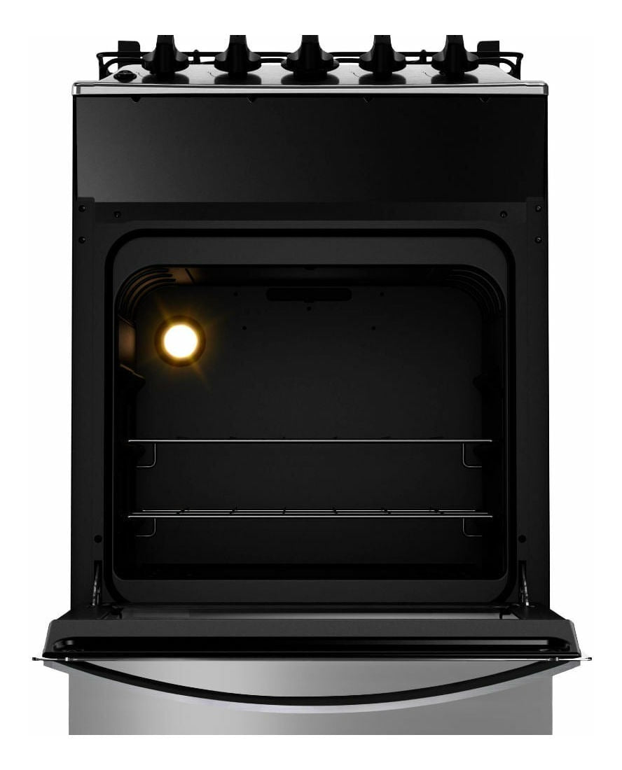 Fogão 4 Bocas Acendimento Elétrico Bfo4nbr Inox Brastemp 110V/220V