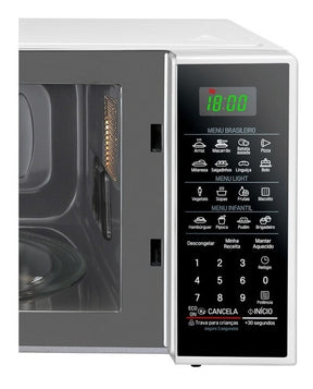 Micro-ondas Solo 30 Litros Ms3091bc Branco LG 110v
