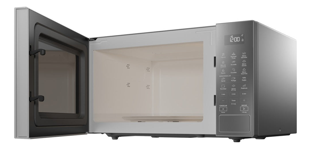Micro-ondas 32 L Com Menu Gourmet Bms46ar Cinza Brastemp 220V