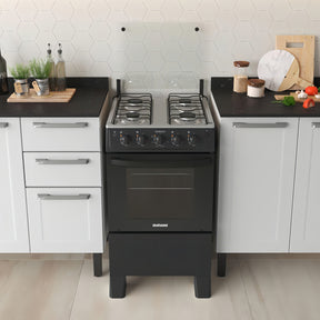 Fogão A Gás Itatiaia Star New Inox 4 Bocas Bivolt Automático Biv