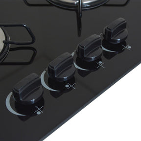 Fogão Cooktop Gás 4 Bocas Ultra Chama 127v/220v Preto