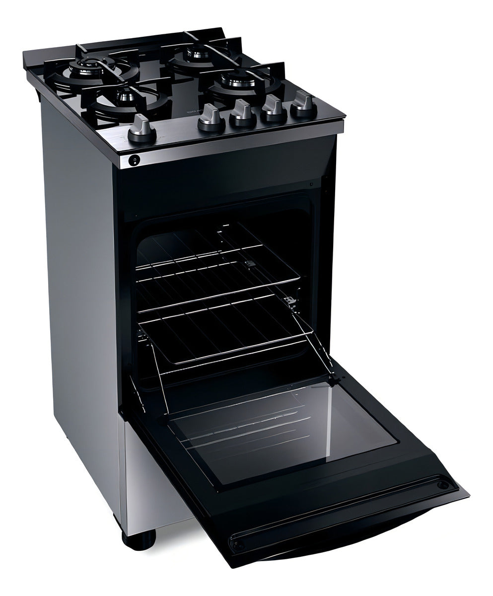 Fogão Brastemp BFO4VBR com porta com visor 127V - inox