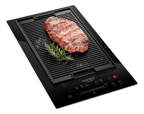 Cooktop De Indução 2 Bocas Preto Com Zona Flexível Dako 220v
