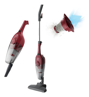 Aspirador de pó Stk13 vertical com fio 1100w de potência 2 em 1 powerspeed cor vermelho Electrolux 127v