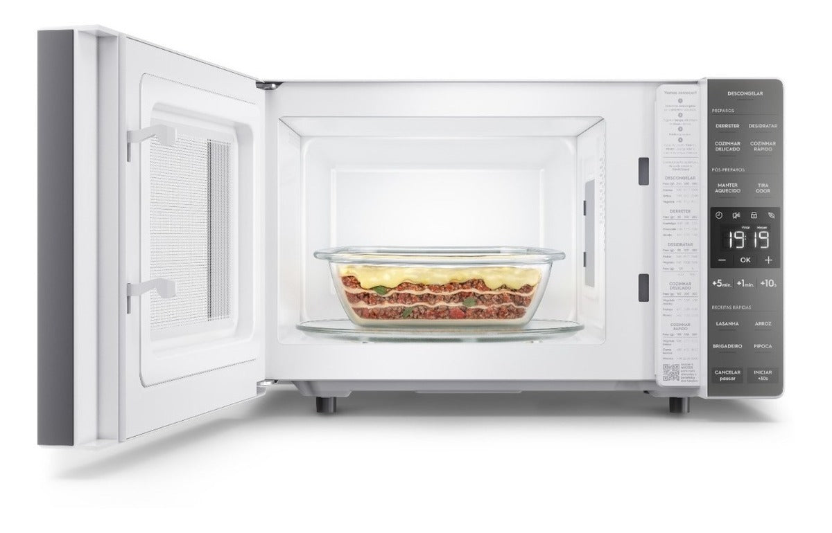 Micro-ondas Electrolux 23L Branco Efficient com Descongelamento Assistido ME23B 220v